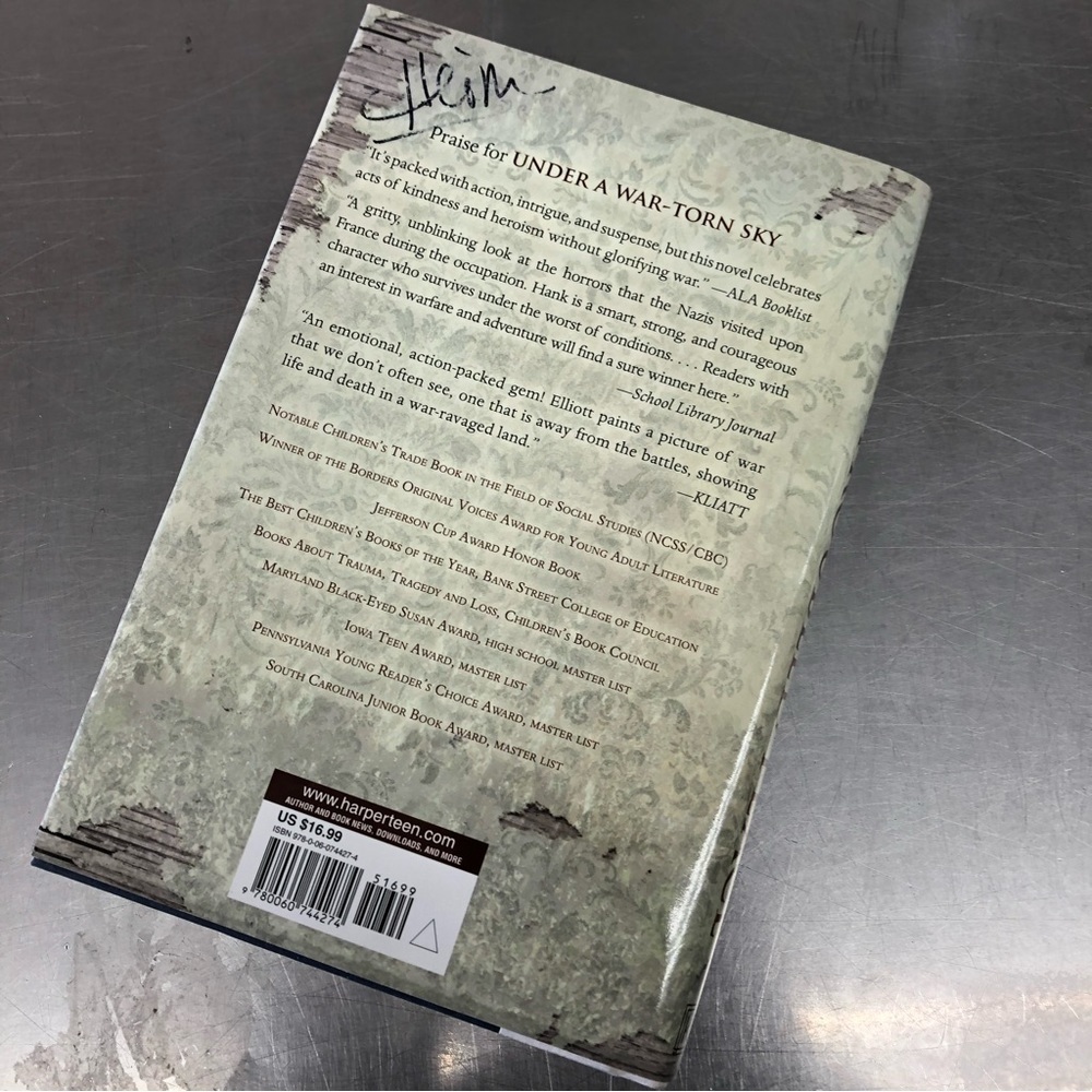 A Troubled Peace by: L.M. Elliott, hardback book - Picture 7 of 8
